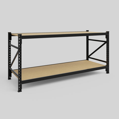 Longspan Metal Shelving - 1000mm High - Full Bay - Particleboard Shelf