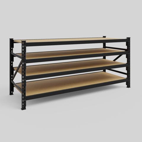 Longspan Metal Shelving - 1000mm High - Full Bay - Particleboard Shelf