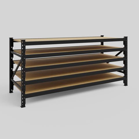 Longspan Metal Shelving - 1000mm High - Full Bay - Particleboard Shelf