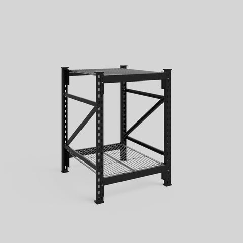 Longspan Metal Shelving - 1000mm High - Full Bay - Mesh Shelf