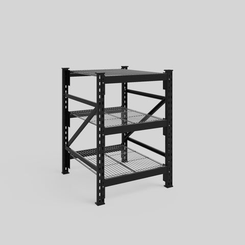 Longspan Metal Shelving - 1000mm High - Full Bay - Mesh Shelf