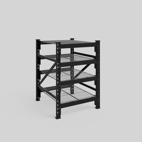 Longspan Metal Shelving - 1000mm High - Full Bay - Mesh Shelf