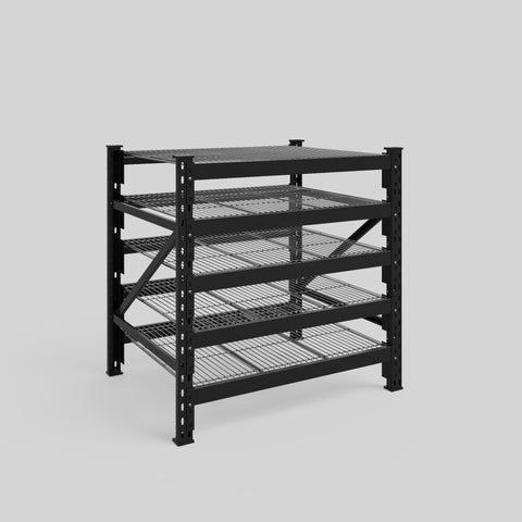 Longspan Metal Shelving - 1000mm High - Full Bay - Mesh Shelf