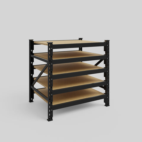 Longspan Metal Shelving - 1000mm High - Full Bay - Particleboard Shelf