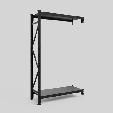 Longspan Metal Shelving - 2100mm High - Add-On Bay - Steel Shelf