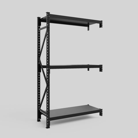 Longspan Metal Shelving - 2100mm High - Add-On Bay - Steel Shelf