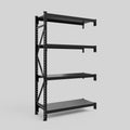 Longspan Metal Shelving - 2100mm High - Add-On Bay - Steel Shelf