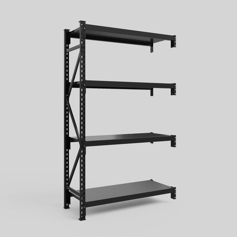Longspan Metal Shelving - 2100mm High - Add-On Bay - Steel Shelf