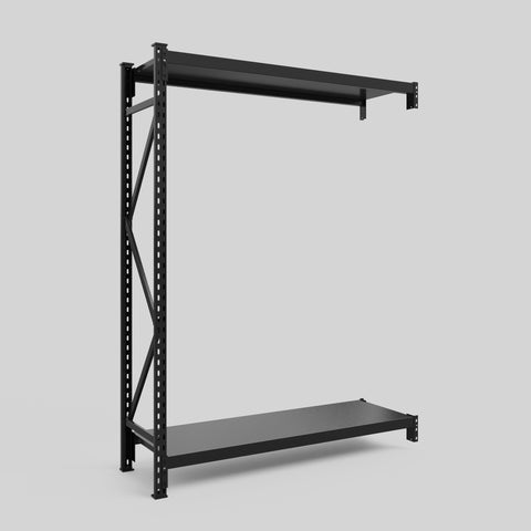 Longspan Metal Shelving - 2100mm High - Add-On Bay - Steel Shelf