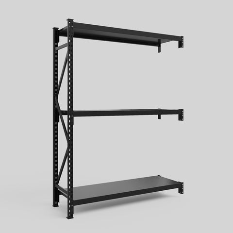 Longspan Metal Shelving - 2100mm High - Add-On Bay - Steel Shelf