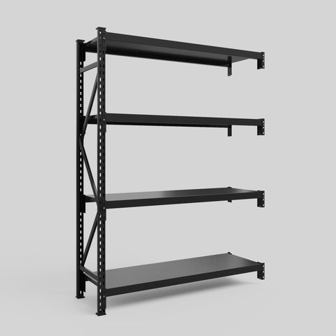 Longspan Metal Shelving - 2100mm High - Add-On Bay - Steel Shelf