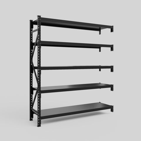Longspan Metal Shelving - 2100mm High - Add-On Bay - Steel Shelf