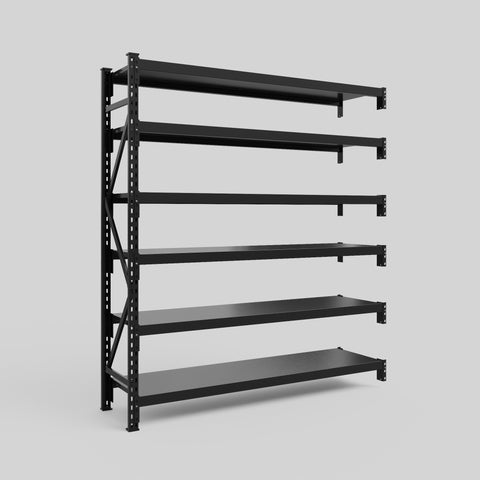 Longspan Metal Shelving - 2100mm High - Add-On Bay - Steel Shelf