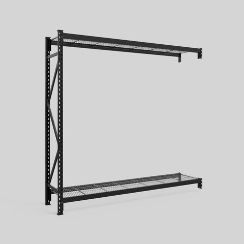 Longspan Metal Shelving - 2100mm High - Add-On Bay - Mesh Shelf