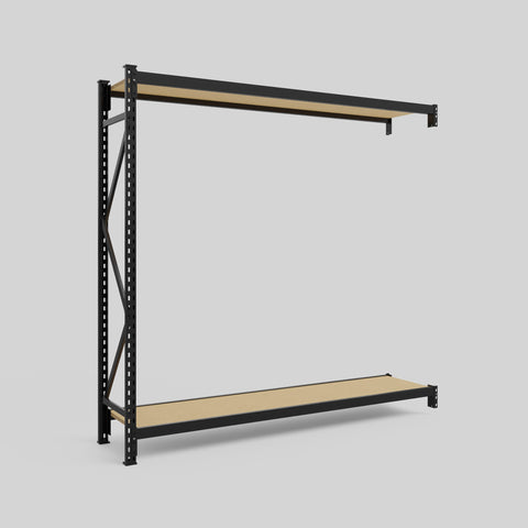 Longspan Metal Shelving - 2100mm High - Add-On Bay - Particleboard Shelf