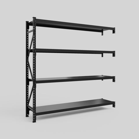 Longspan Metal Shelving - 2100mm High - Add-On Bay - Steel Shelf