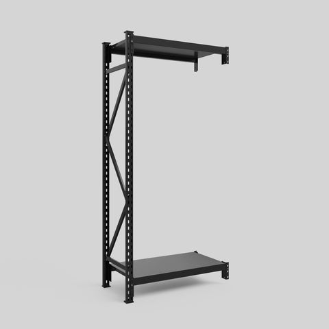 Longspan Metal Shelving - 2100mm High - Add-On Bay - Steel Shelf