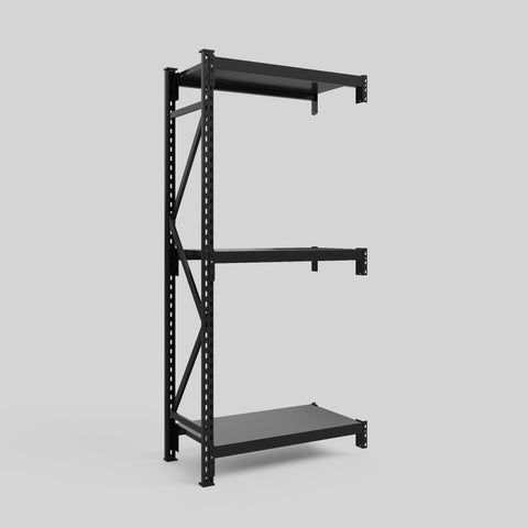 Longspan Metal Shelving - 2100mm High - Add-On Bay - Steel Shelf