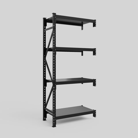 Longspan Metal Shelving - 2100mm High - Add-On Bay - Steel Shelf