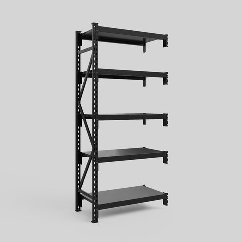 Longspan Metal Shelving - 2100mm High - Add-On Bay - Steel Shelf