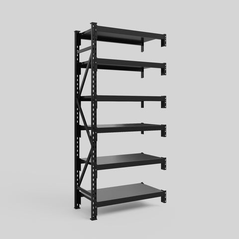 Longspan Metal Shelving - 2100mm High - Add-On Bay - Steel Shelf