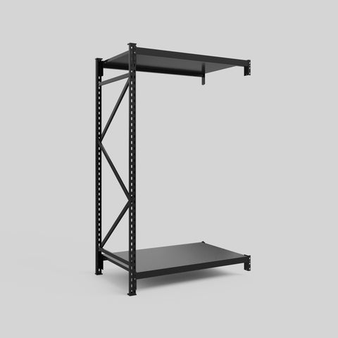 Longspan Metal Shelving - 2100mm High - Add-On Bay - Steel Shelf
