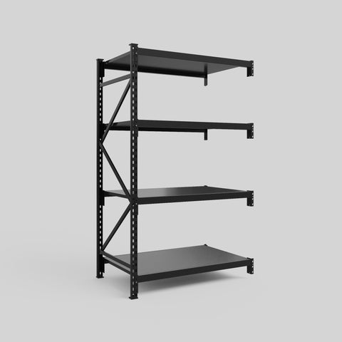 Longspan Metal Shelving - 2100mm High - Add-On Bay - Steel Shelf