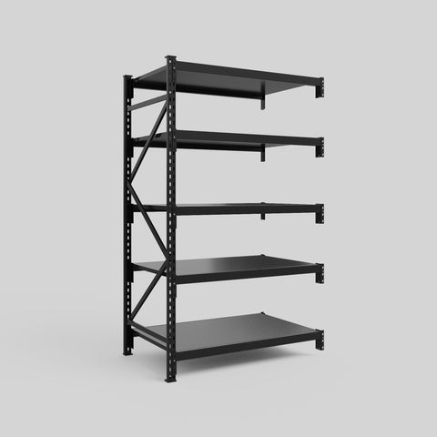 Longspan Metal Shelving - 2100mm High - Add-On Bay - Steel Shelf