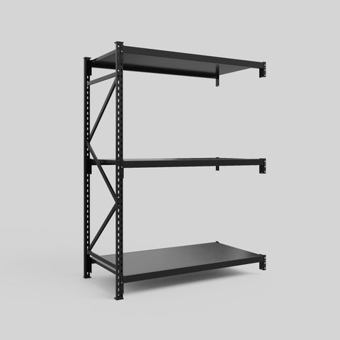 Longspan Metal Shelving - 2100mm High - Add-On Bay - Steel Shelf