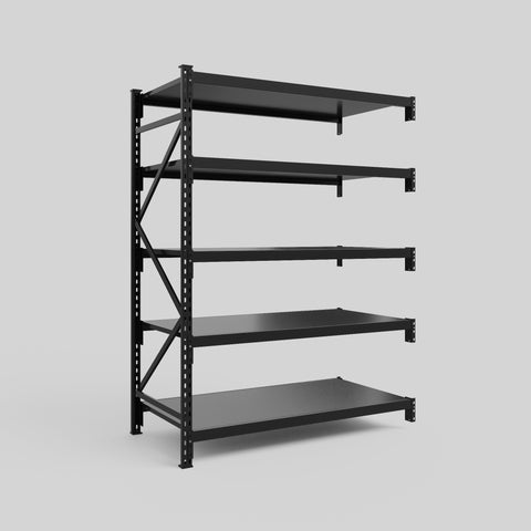 Longspan Metal Shelving - 2100mm High - Add-On Bay - Steel Shelf