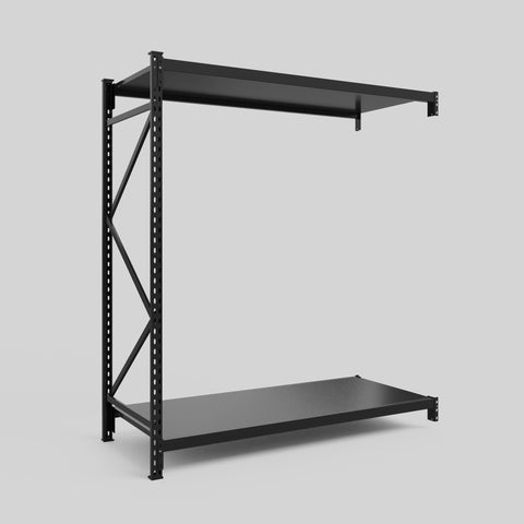 Longspan Metal Shelving - 2100mm High - Add-On Bay - Steel Shelf