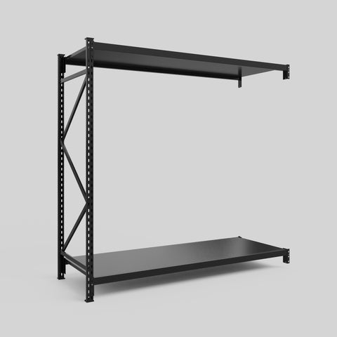 Longspan Metal Shelving - 2100mm High - Add-On Bay - Steel Shelf