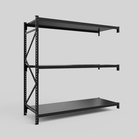 Longspan Metal Shelving - 2100mm High - Add-On Bay - Steel Shelf