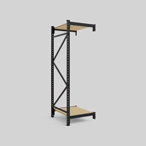 Longspan Metal Shelving - 2100mm High - Add-On Bay - Particleboard Shelf