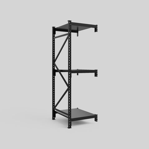 Longspan Metal Shelving - 2100mm High - Add-On Bay - Steel Shelf