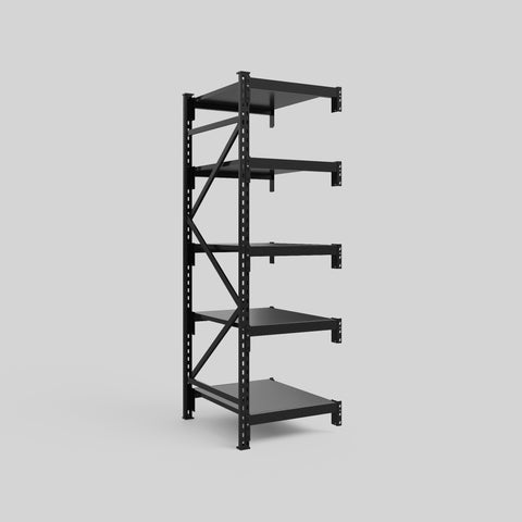 Longspan Metal Shelving - 2100mm High - Add-On Bay - Steel Shelf