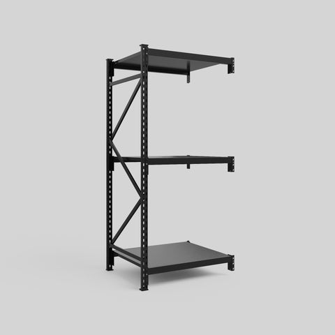 Longspan Metal Shelving - 2100mm High - Add-On Bay - Steel Shelf