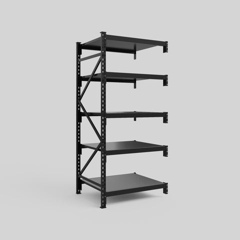 Longspan Metal Shelving - 2100mm High - Add-On Bay - Steel Shelf