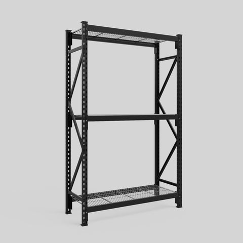 Longspan Metal Shelving - 2100mm High - Full Bay - Mesh Shelf