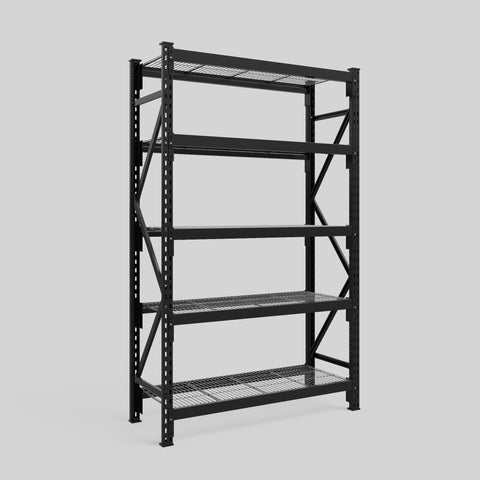 Longspan Metal Shelving - 2100mm High - Full Bay - Mesh Shelf