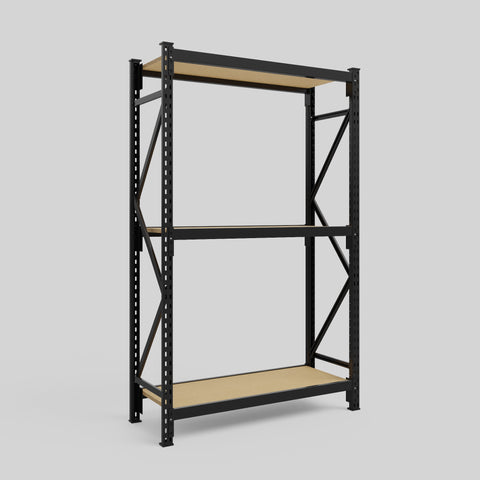 Longspan Metal Shelving - 2100mm High - Full Bay - Particleboard Shelf