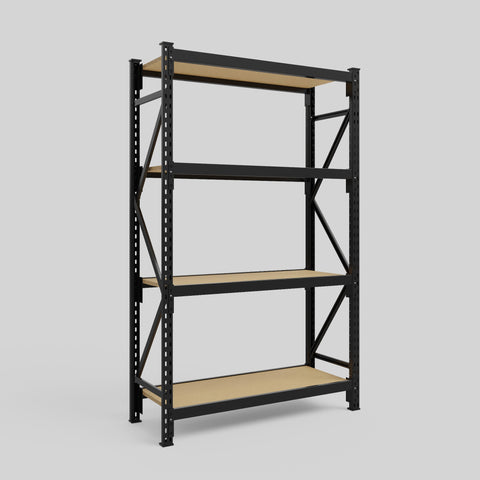 Longspan Metal Shelving - 2100mm High - Full Bay - Particleboard Shelf
