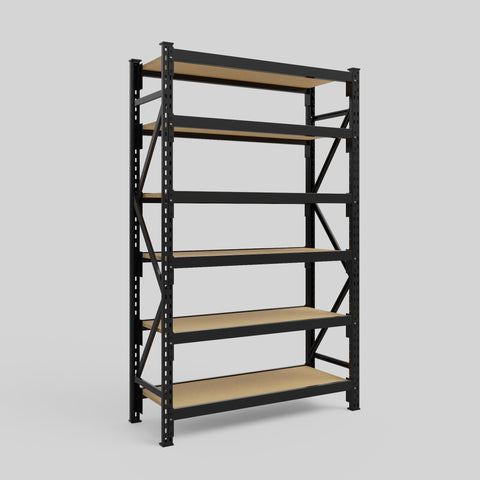 Longspan Metal Shelving - 2100mm High - Full Bay - Particleboard Shelf