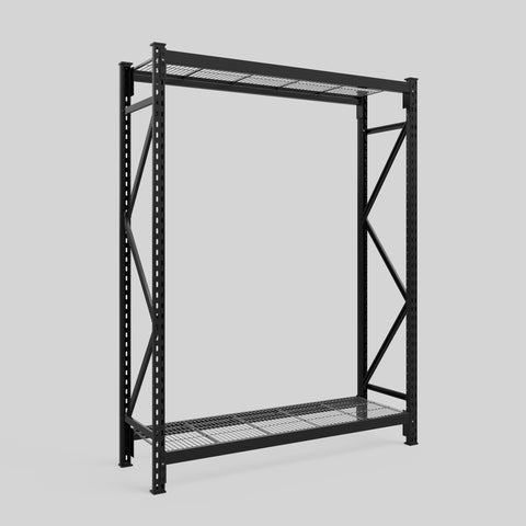 Longspan Metal Shelving - 2100mm High - Full Bay - Mesh Shelf