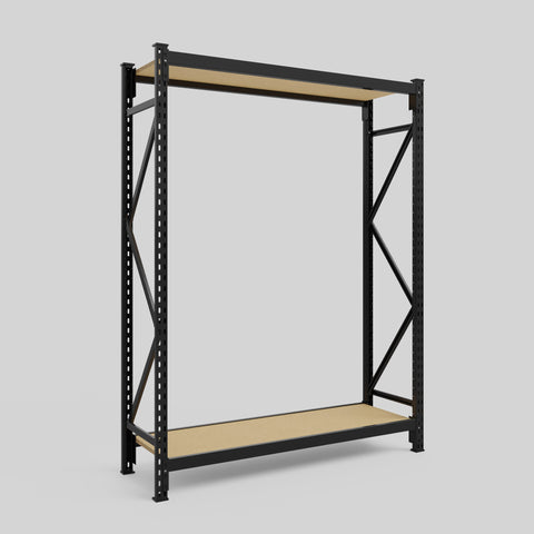 Longspan Metal Shelving - 2100mm High - Full Bay - Particleboard Shelf
