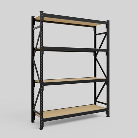 Longspan Metal Shelving - 2100mm High - Full Bay - Particleboard Shelf