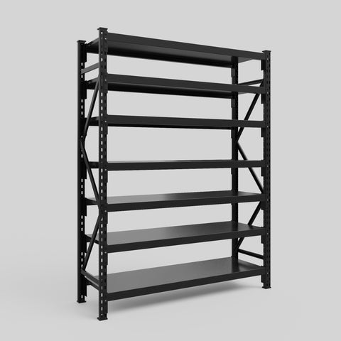 Longspan Metal Shelving - 2100mm High - Full Bay - Steel Shelf