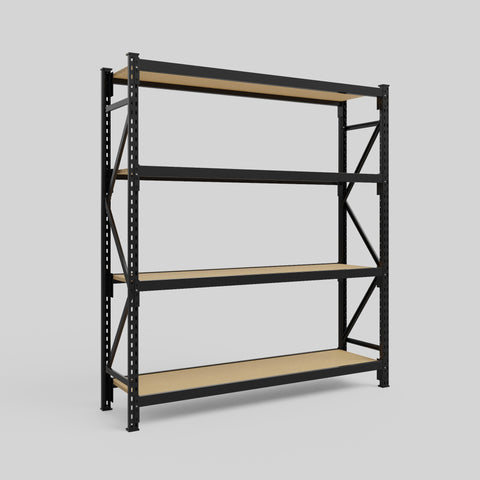 Longspan Metal Shelving - 2100mm High - Full Bay - Particleboard Shelf