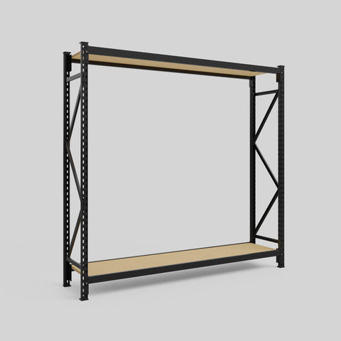 Longspan Metal Shelving - 2100mm High - Full Bay - Particleboard Shelf