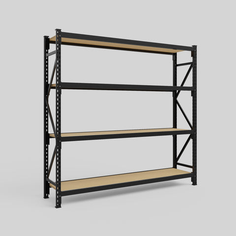 Longspan Metal Shelving - 2100mm High - Full Bay - Particleboard Shelf